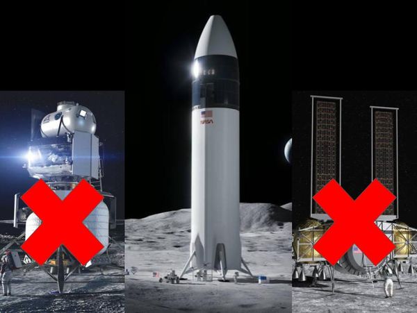 82: SpaceX sole winner of NASA HLS contract